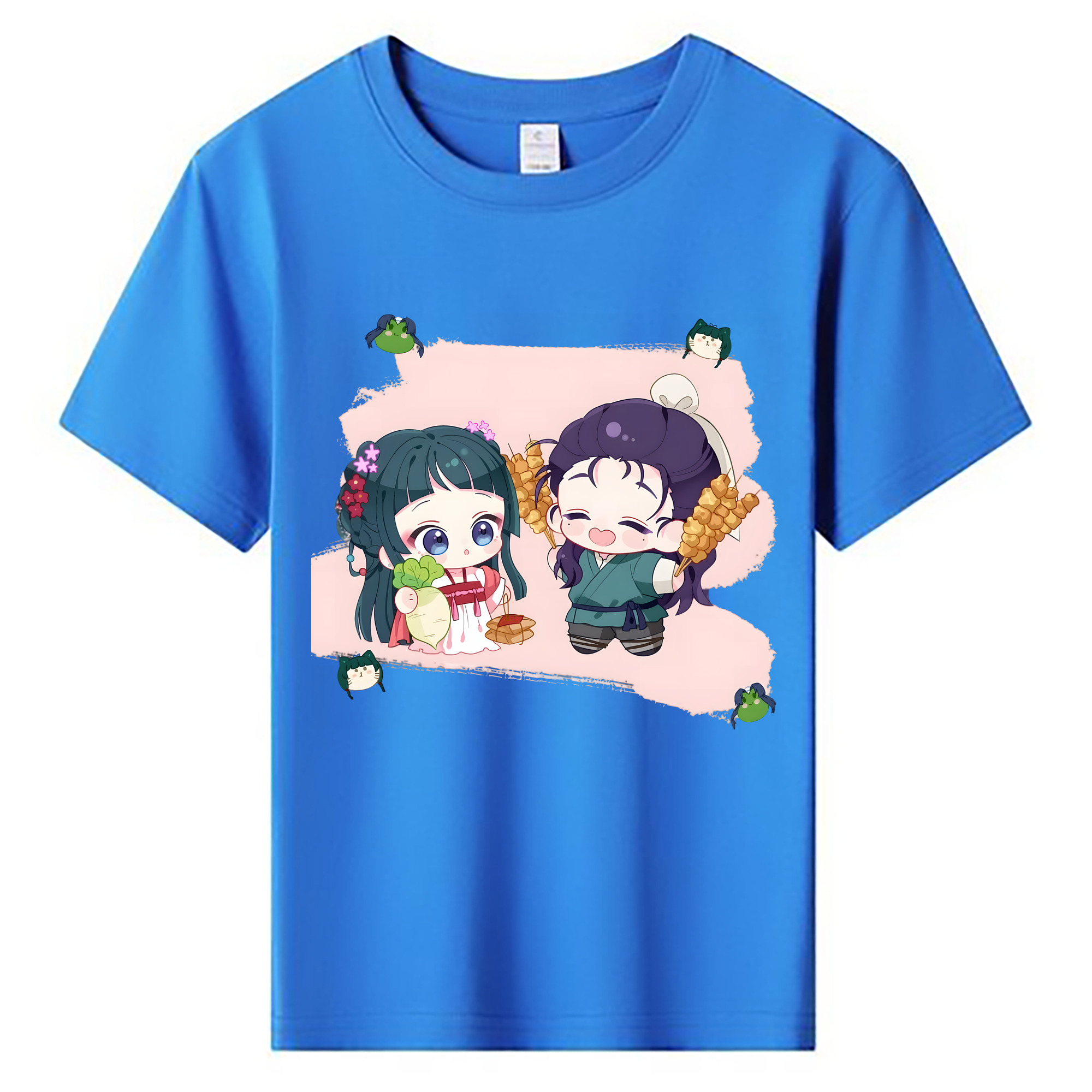 （画像用） 薬屋のひとりごと The Apothecary Diaries 綿100％キッズTシャツ（フロントプリント）